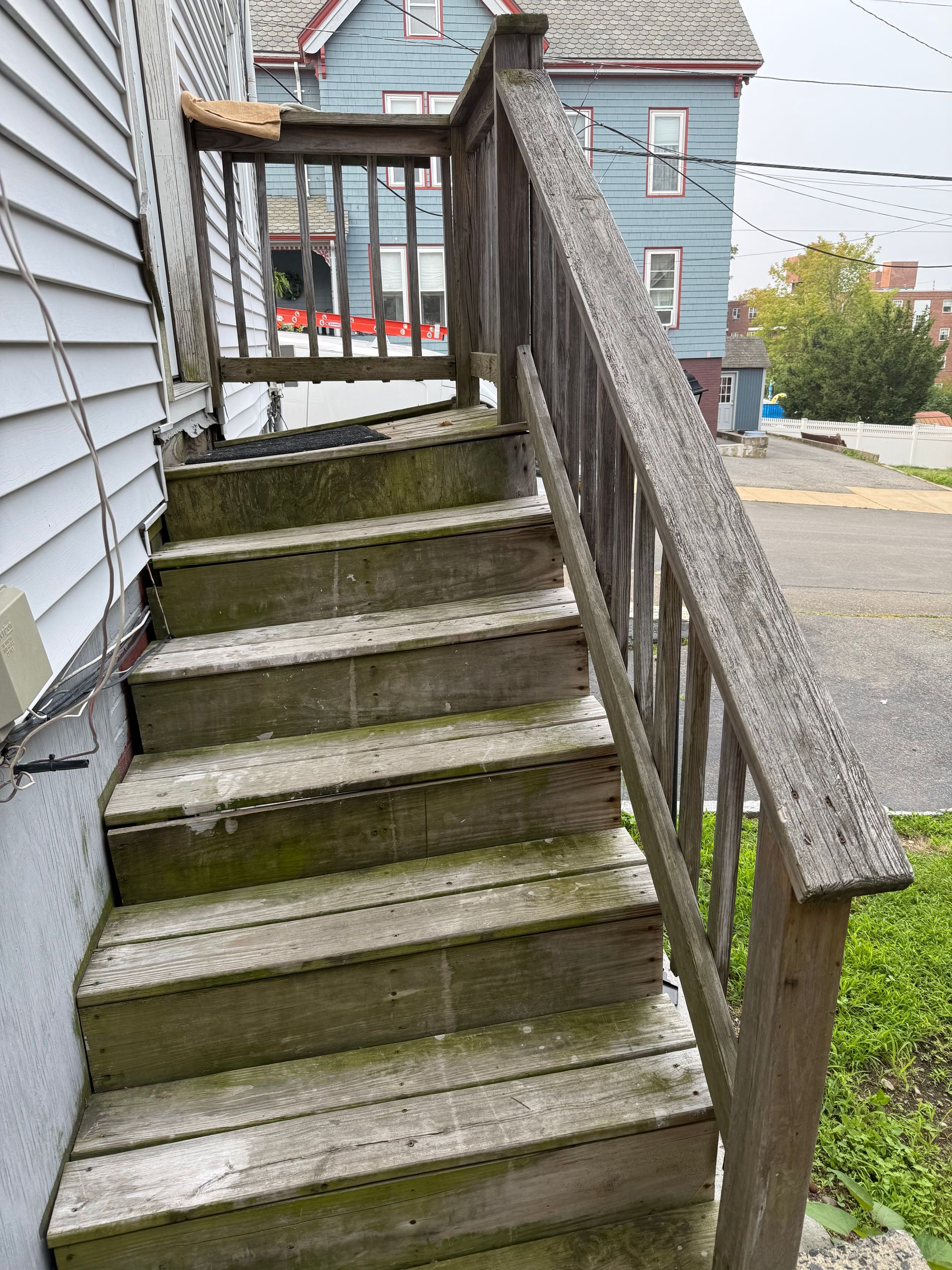 Rebuilding a Failing Entry Staircase in Winthrop, MA​