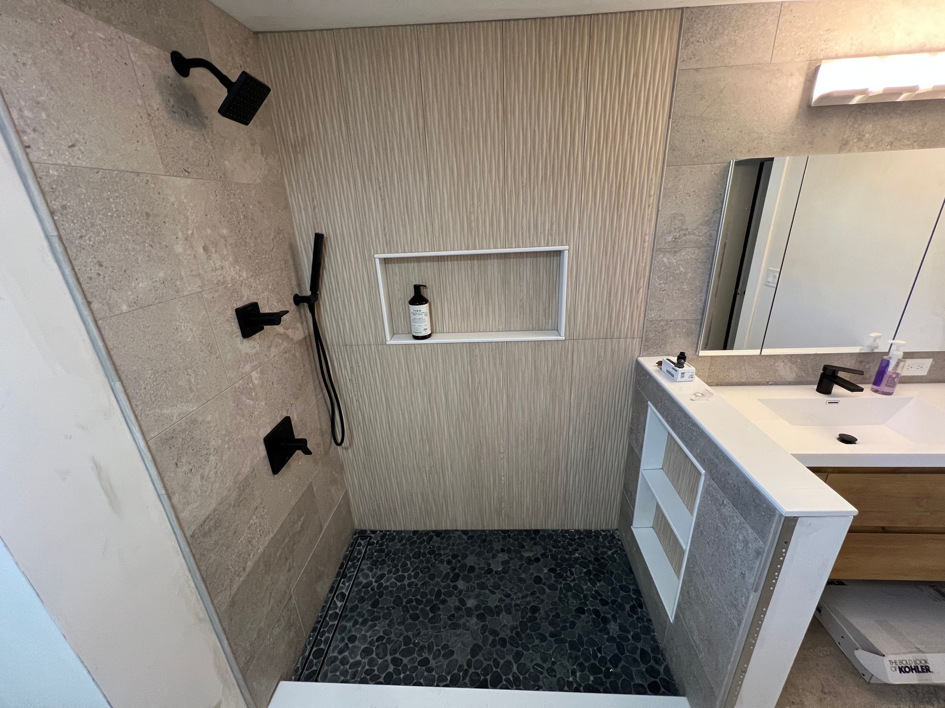 Cambridge Bathroom Remodel by A-z Finish Carpentry