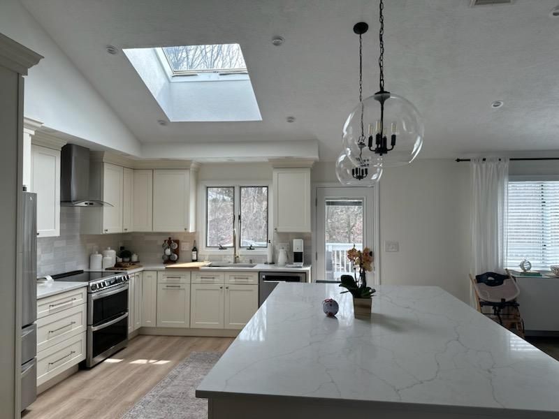 Finished Kitchen Remodeling Makeover in Saugus, MA