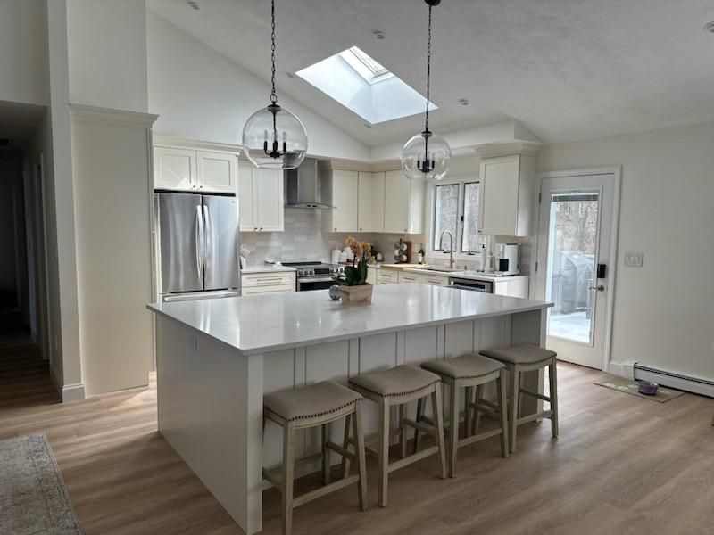 Finished Kitchen Remodeling Makeover in Saugus, MA