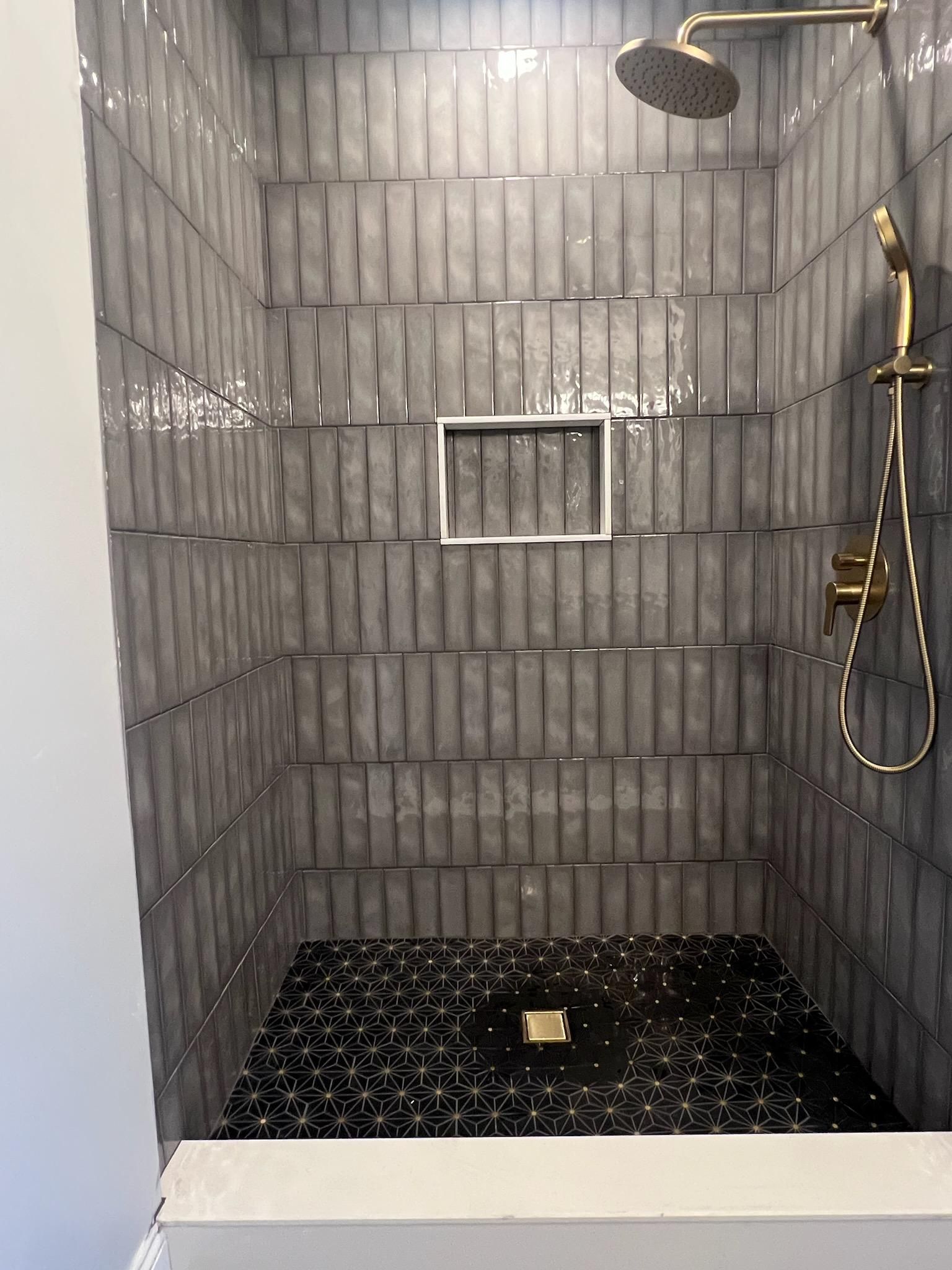 Standing Shower Remodel in East Boston