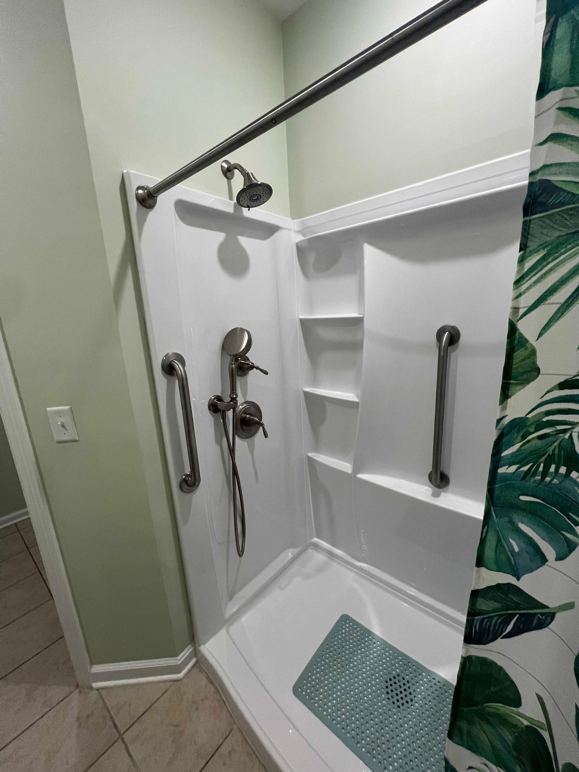Handicap Shower Installation in Reading, MA