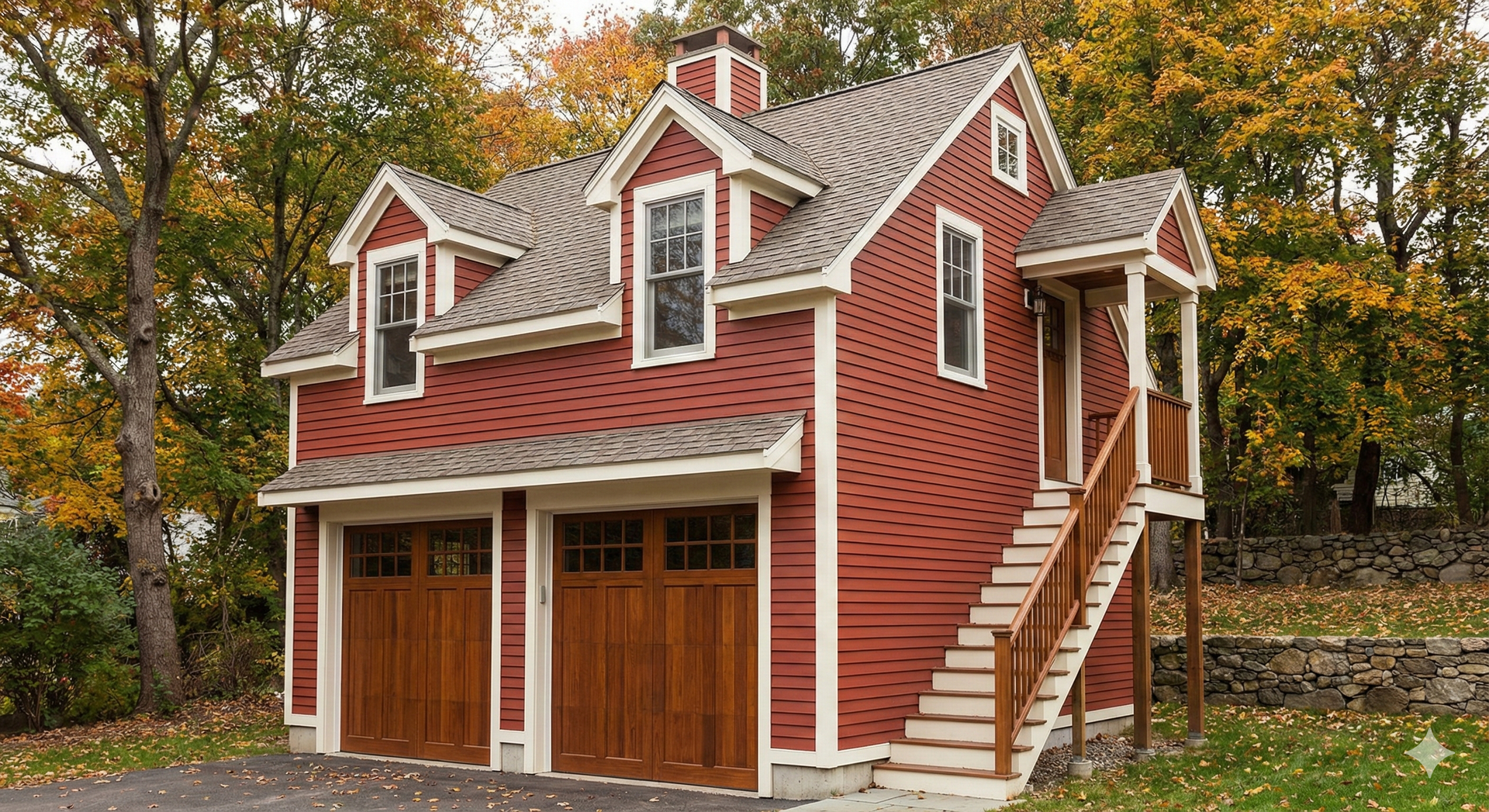 ADU Builder in Massachusetts apartment over a garage