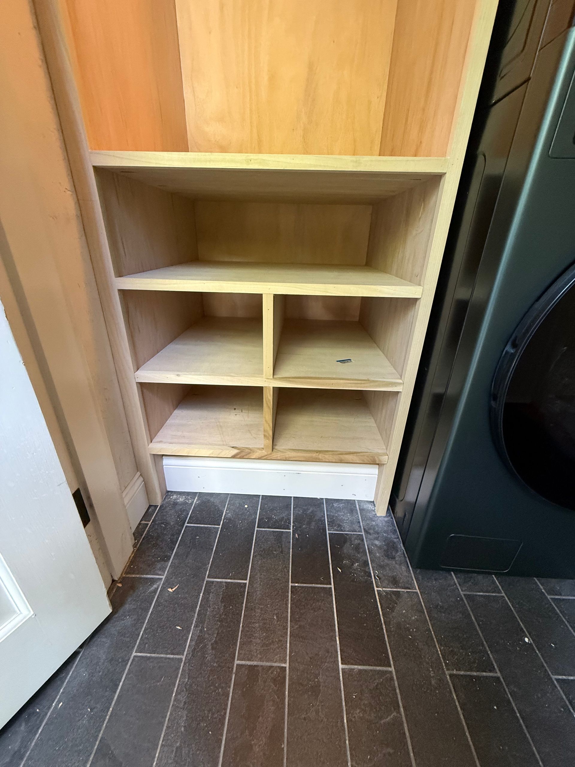 Custom Laundry Closet Storage in Winchester, MA​