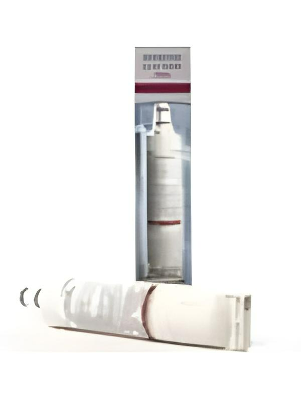 A White Bottle is Sitting Next to a Box on a White Surface — NT Water Filters In Winnellie, NT