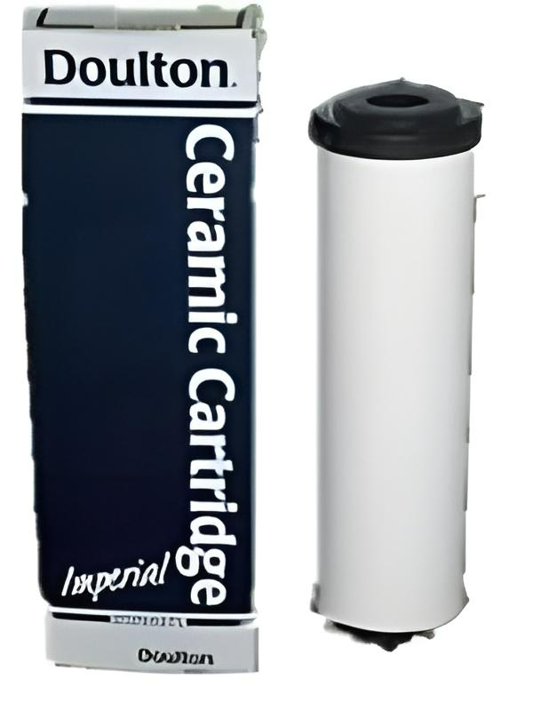 A Doulton Ceramic Cartridge is Shown Next to Its Box — NT Water Filters In Winnellie, NT