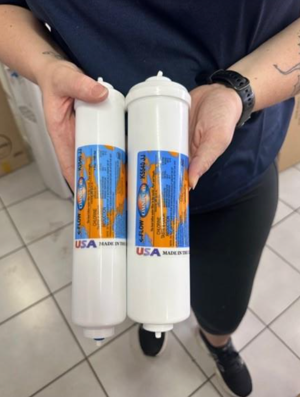 Two Different Types of Water Filters on a — NT Water Filters In Winnellie, NT