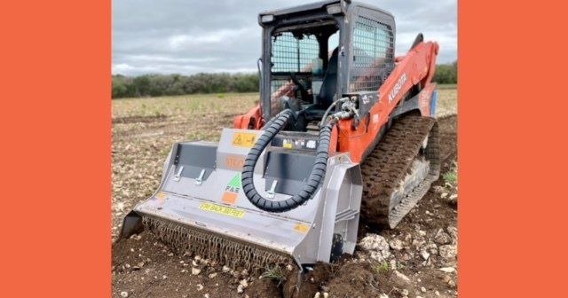 Langenberg Specialty Services uses quality machines like Kubota for their land clearing services in Boerne TX