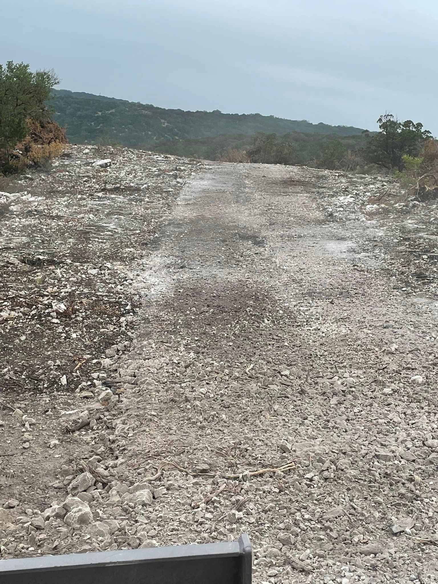 Rock grinding in Boerne TX by Langenberg Specialty Services