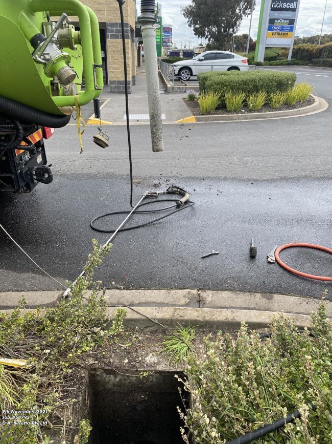 A Pipe is Coming Out of a Hole in the Ground — Fig Facility Services in Lara, VIC