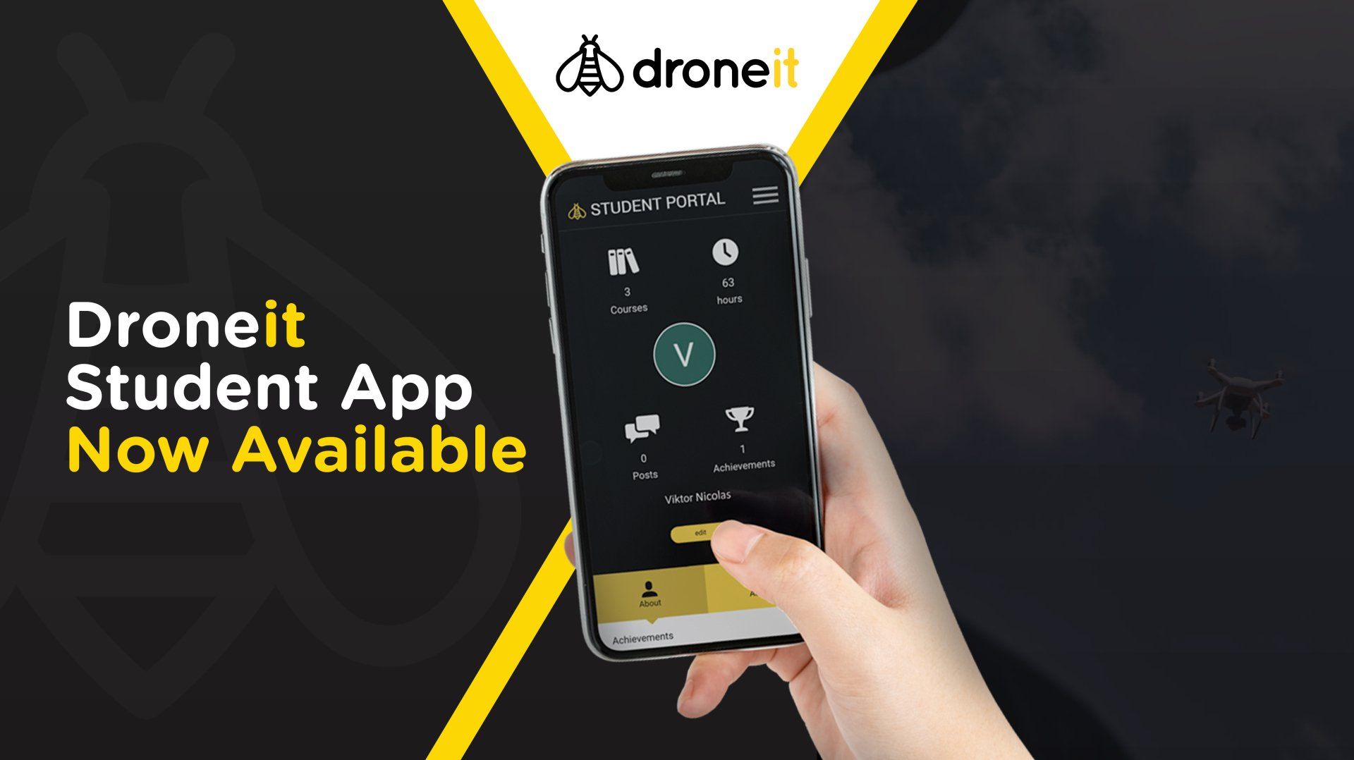 droneit student learning app