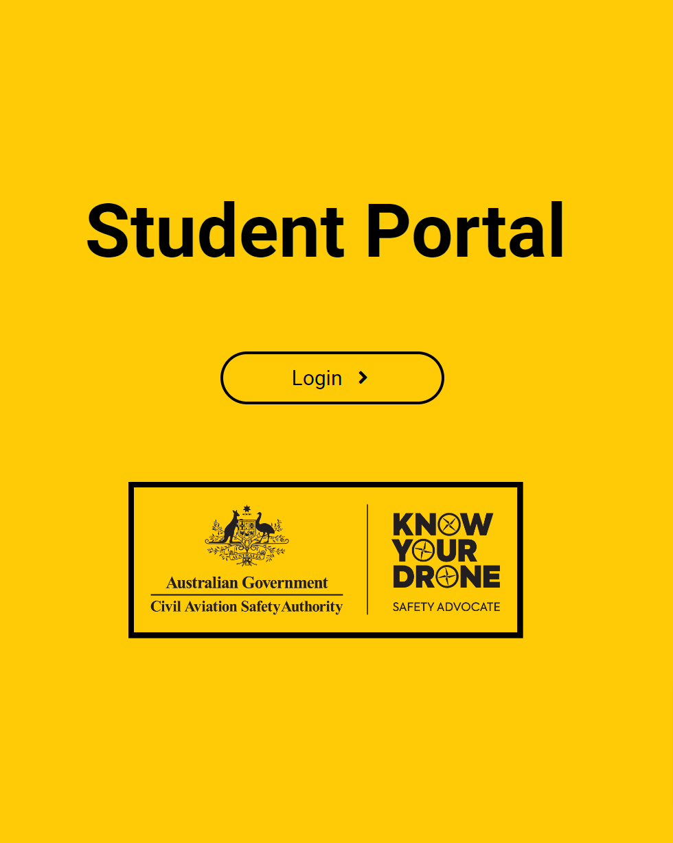 A yellow background with the words `` student portal '' on it