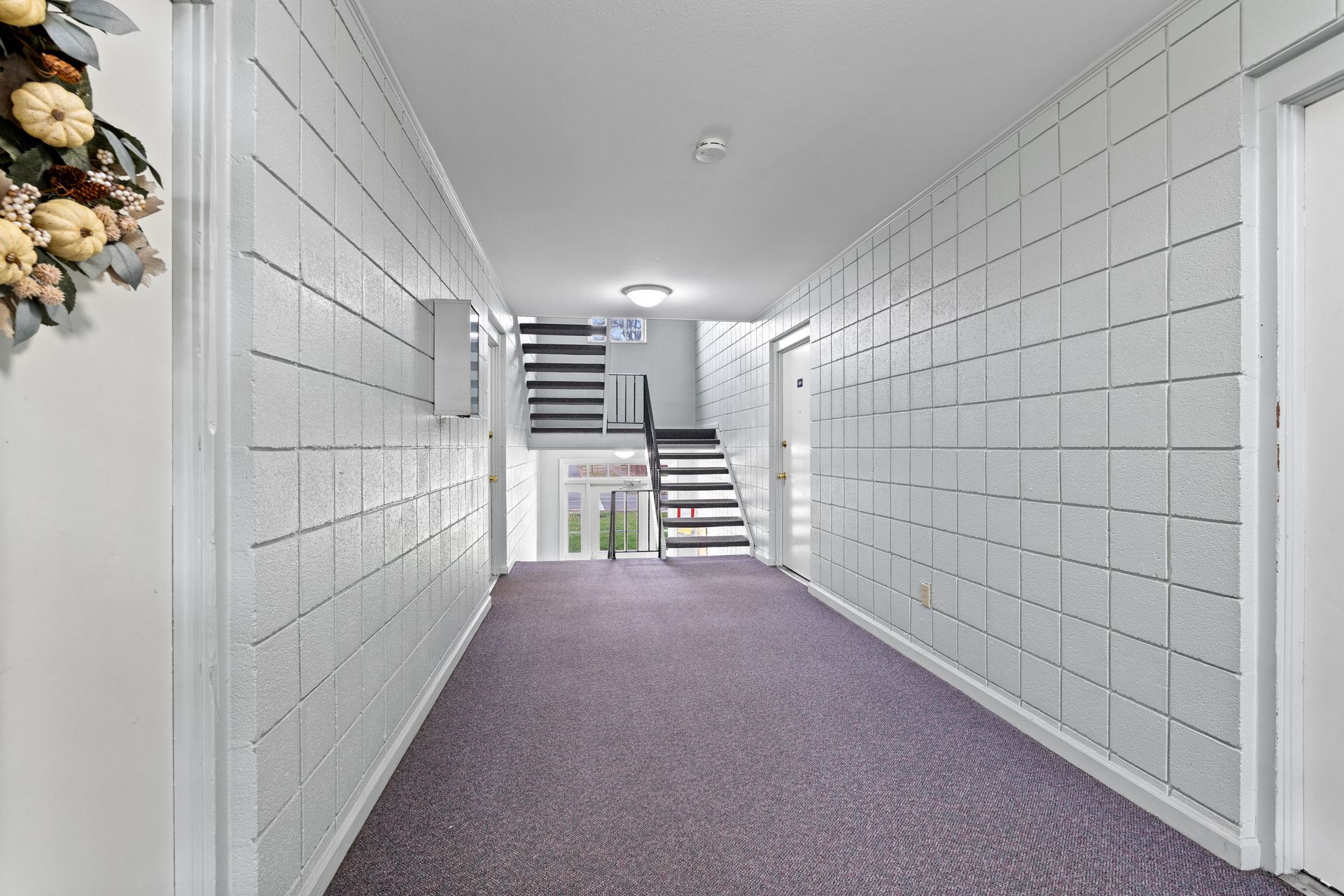 Photo of the landing to a floor