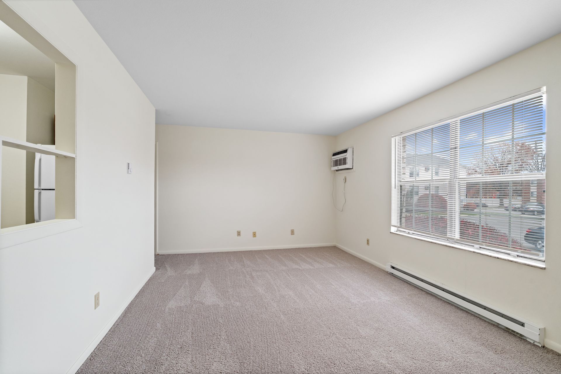 Photo of a living room with plenty of natural lighting