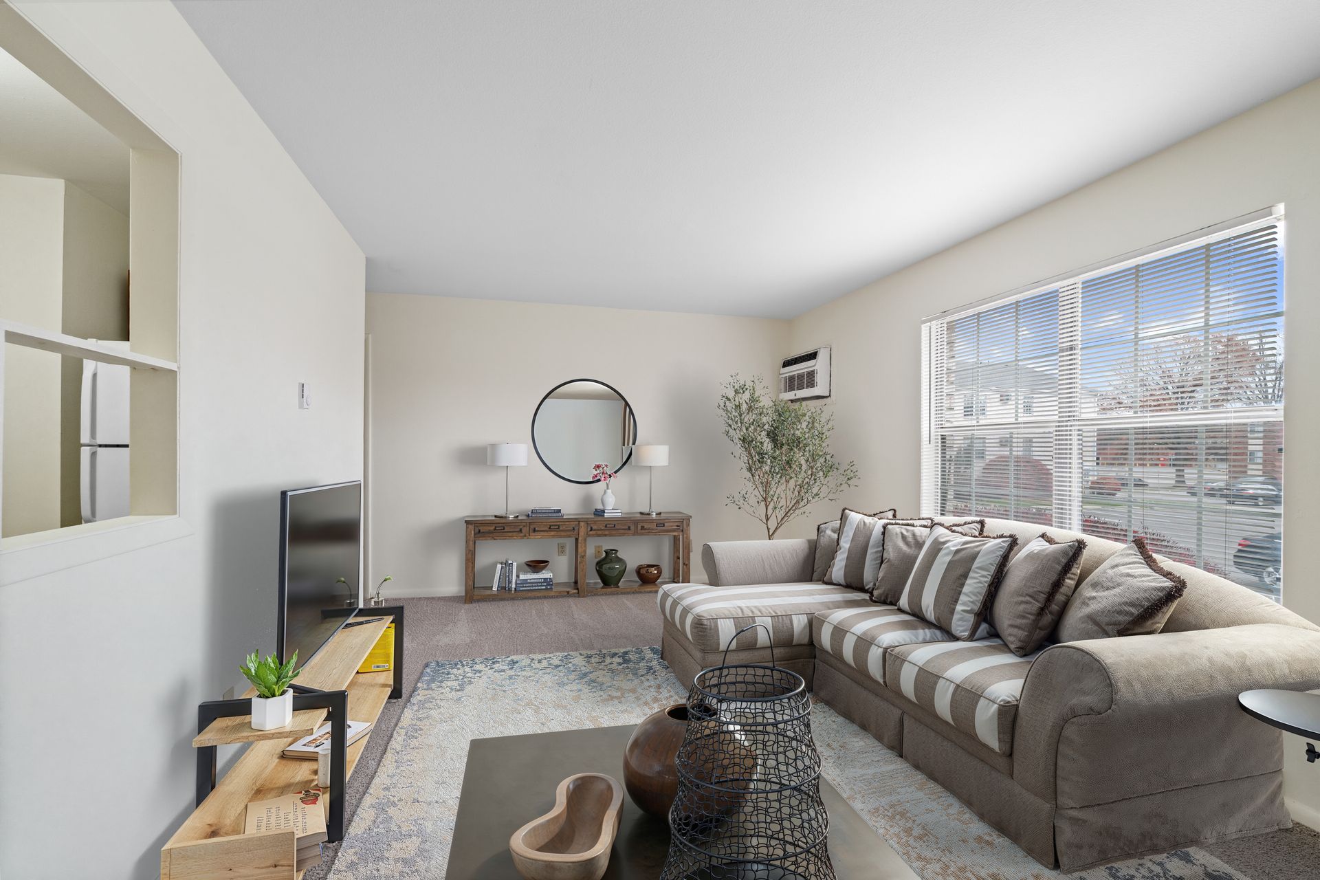 Photo of a large living room with plenty of natural lighting
