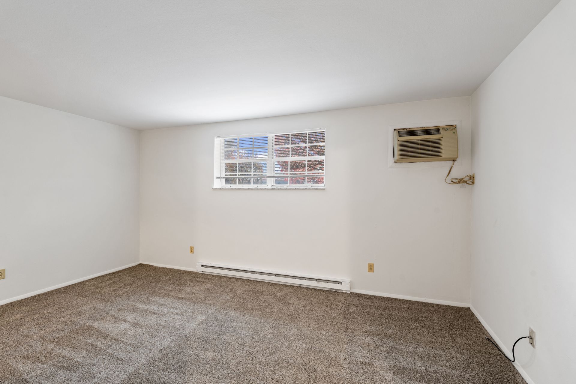 Photo of a room with a high-placed window