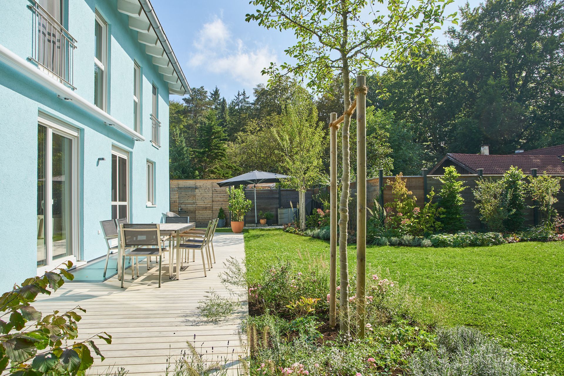 Sebastian Raschauer, Landschaftsarchitekt, Garten, Privatgarten,  Gartengestaltung, Umgestaltung, Neugestaltung, Bauantrag, Genehmigungsplanung, Werkplanung, Bauleitung, Projektleitung