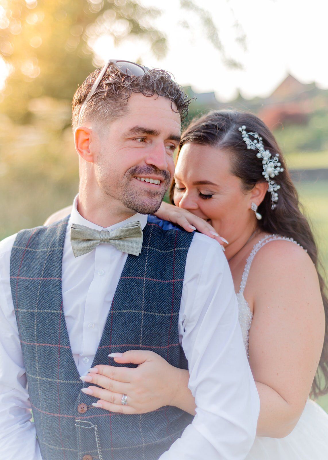 Candid Bride and Groom Golden hour.jpg