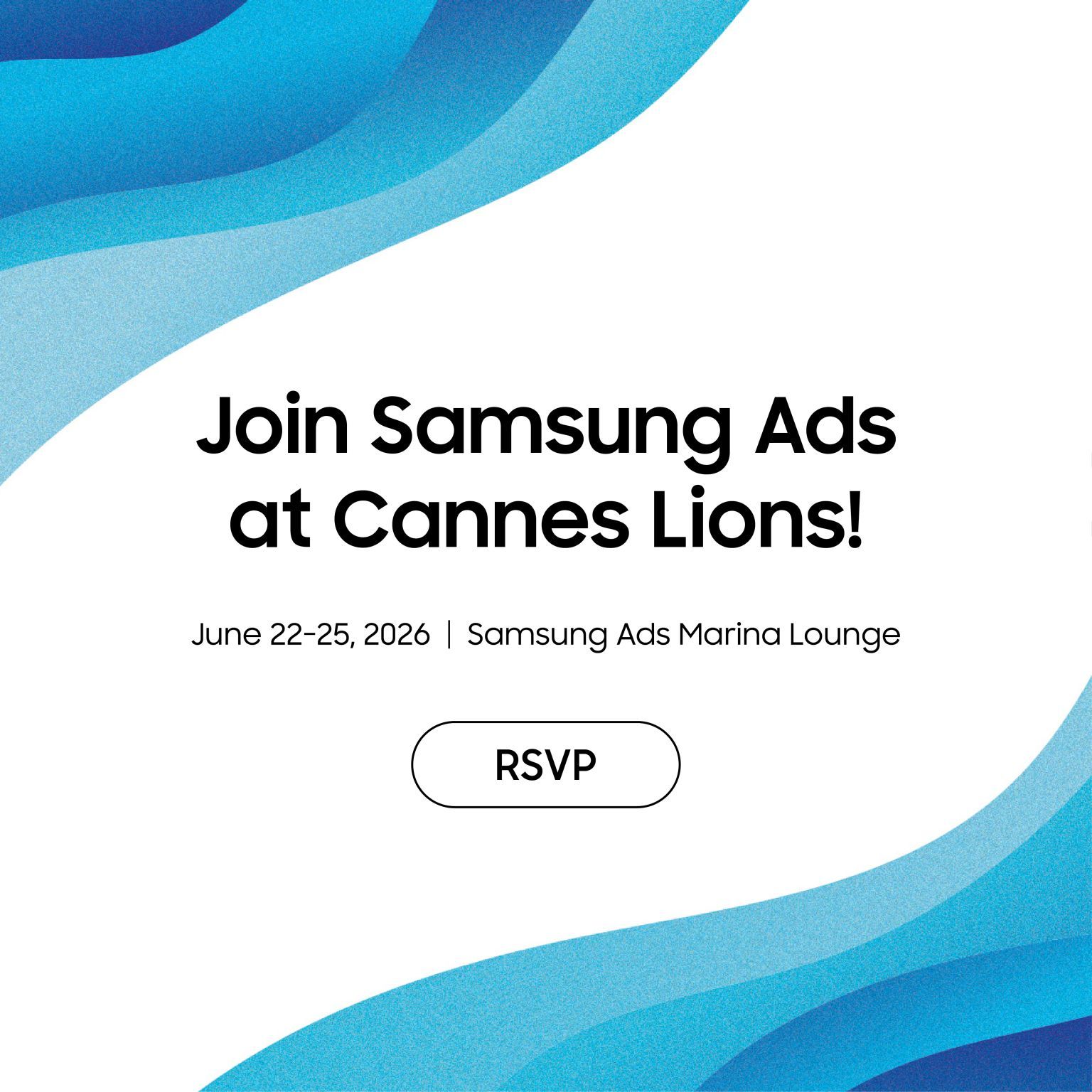 Join Samsung Ads and Nectar360 at Cannes 2026