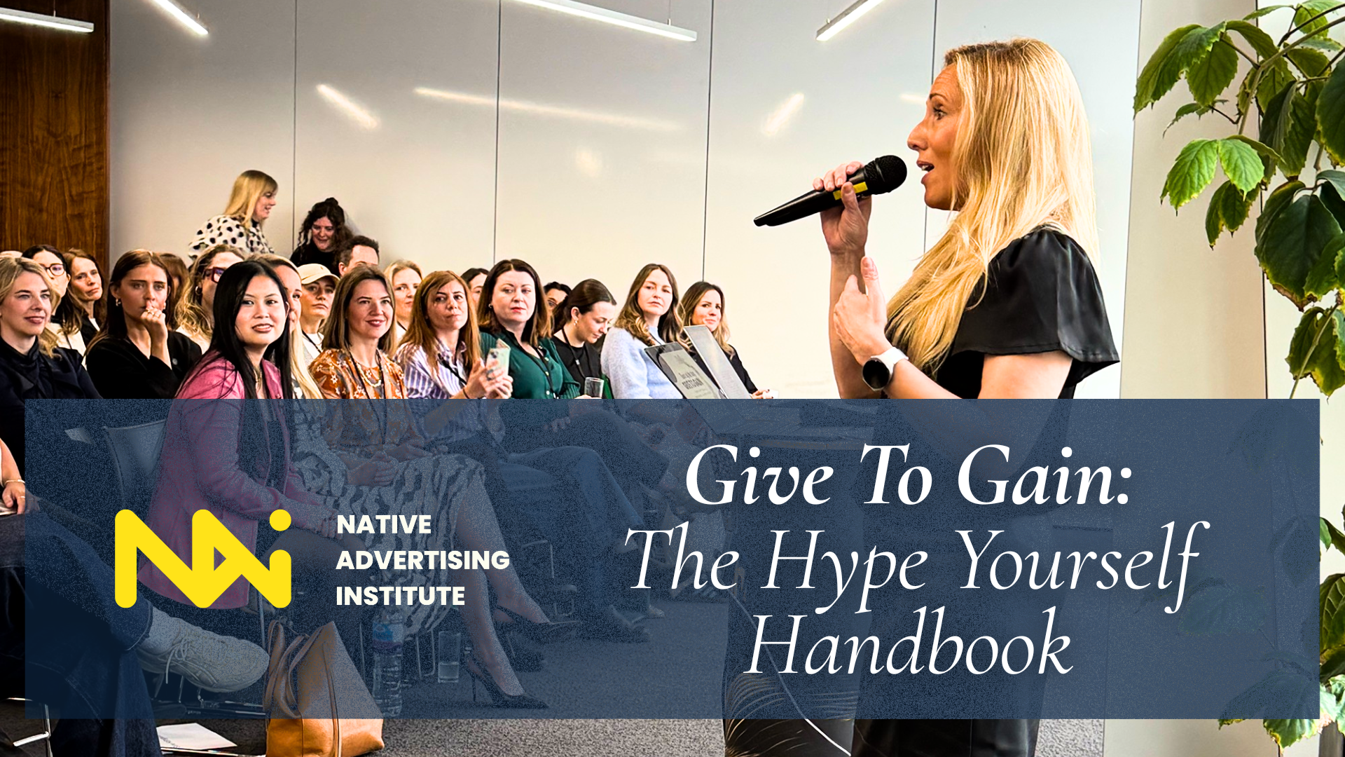 Amber O'Neill shares takeaways from NAI's #GiveToGain event.