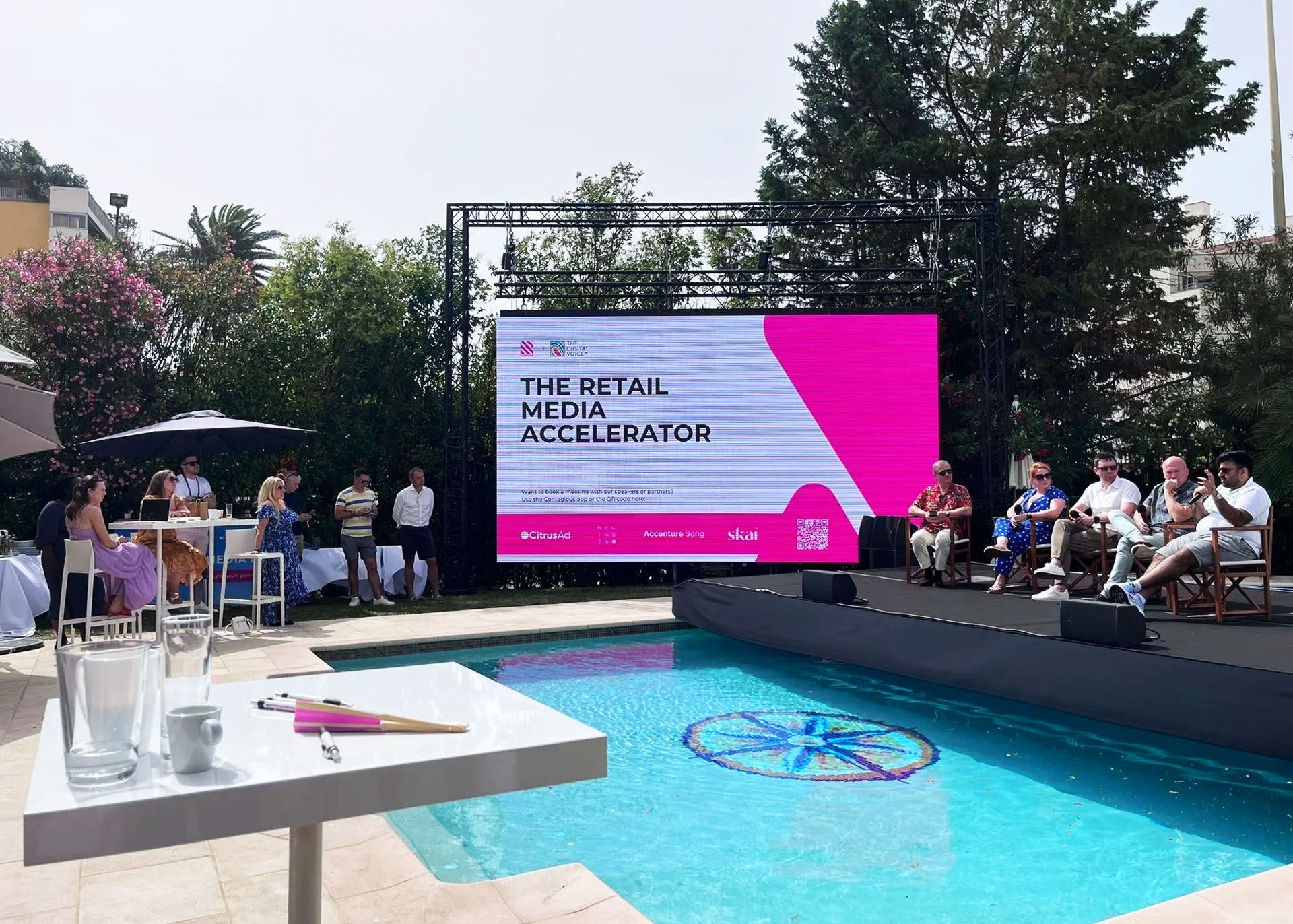 The Retail Media Accelerator event at Contagious Villa with Nectar360