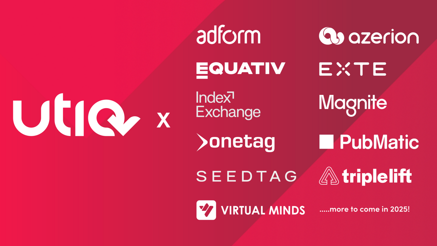 Utiq starts 2025 by confirming operational integrations with the world’s leading SSPs and inventory 