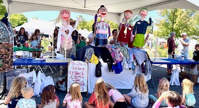 Puppet Show Columbus Fashion Academy x The Fashion Community at the UA Labor day Festival 2024