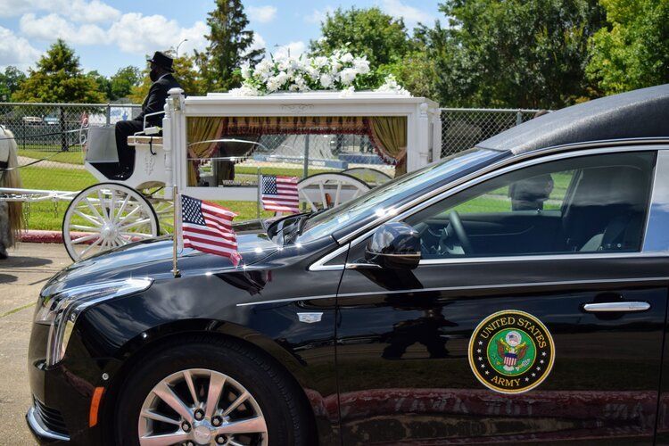 Organized funeral horse drawn carriage service — Houston, TX — Vintage Carriage Co. LLC