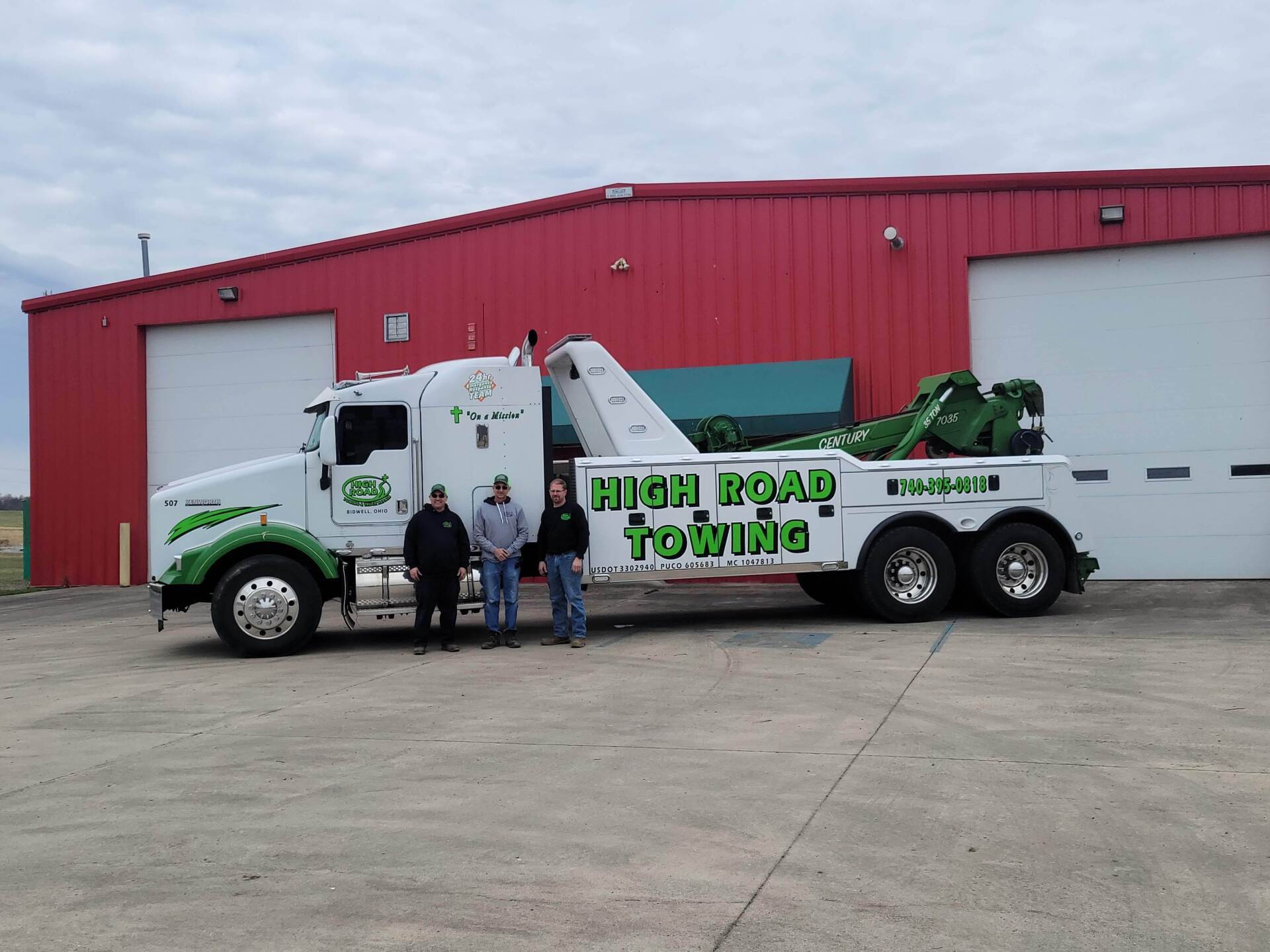 High Road Towing & Truck Repair Heavy Duty Towing & Recovery