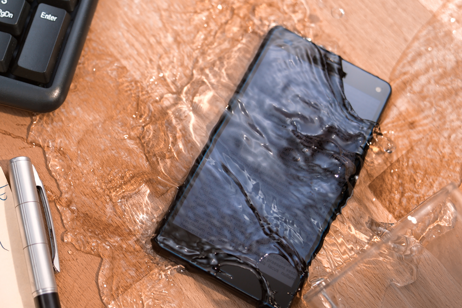  Water Damage on iPhone