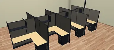 Office Cubicles — Rancho Cordova, CA — Valley Office Furniture