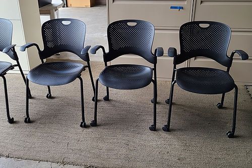 Herman Miller Caper Stacking Chairs — Rancho Cordova, CA — Valley Office Furniture 