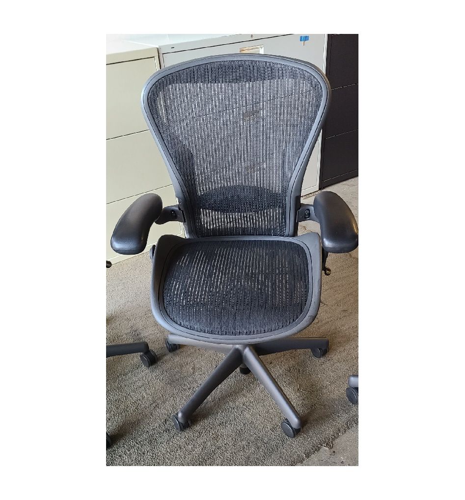 Herman Miller Aeron Chairs-Fully Loaded — Rancho Cordova, CA — Valley Office Furniture