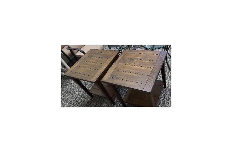 Walnut End Tables Set — Rancho Cordova, CA — Valley Office Furniture