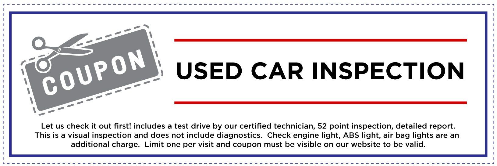 USED CAR INSPECTION $49.99