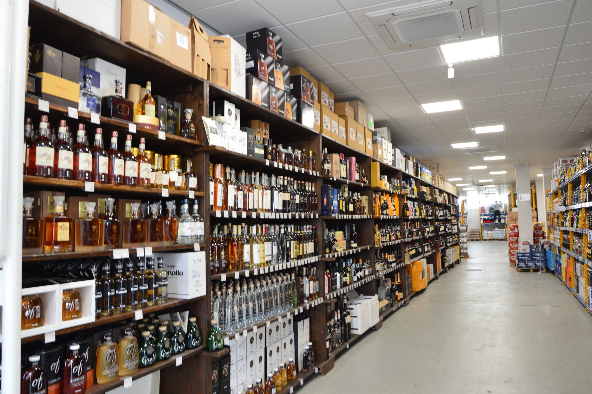 Vendita all'ingrosso di bevande