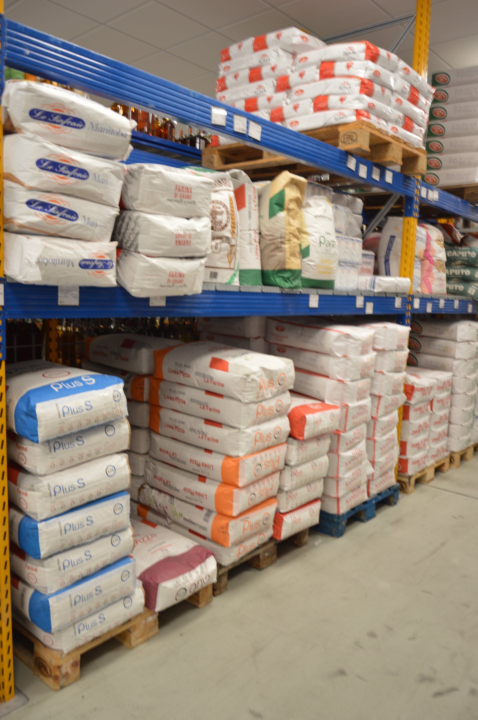 Farine in vendita per la ristorazione