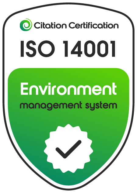 ISO 14001 badge