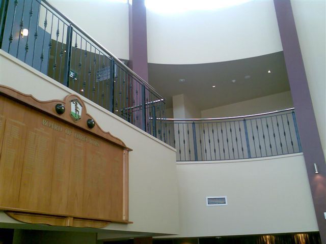 Wrought Iron Balustrade with Stainless Steel Handrail Project