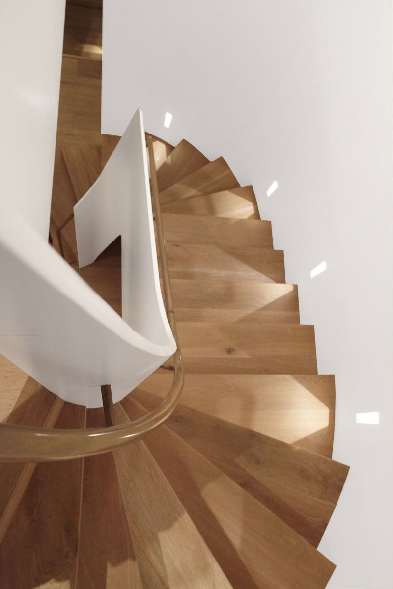 Steel Plate Balustrade w/ Brass Handrail Project