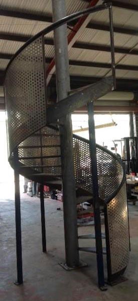 Steel Spiral Stairway Project