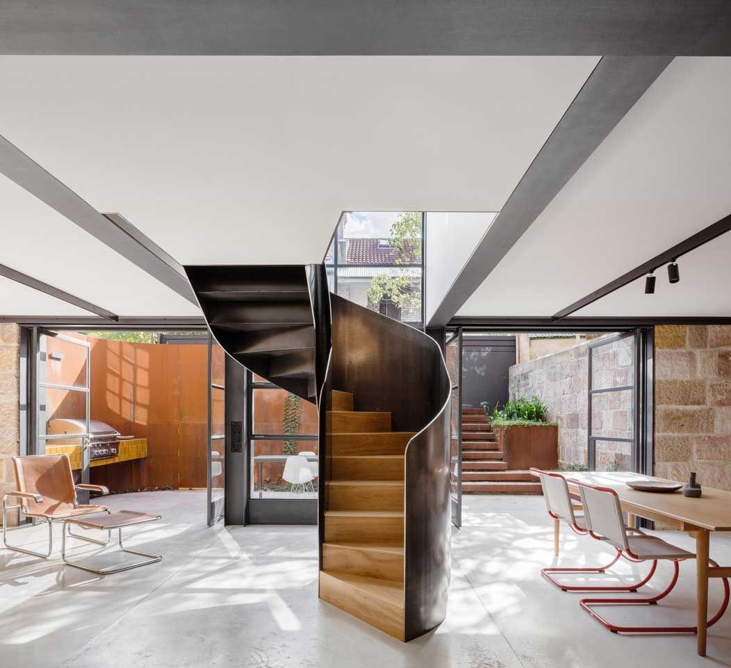 Steel Spiral Stairway Project