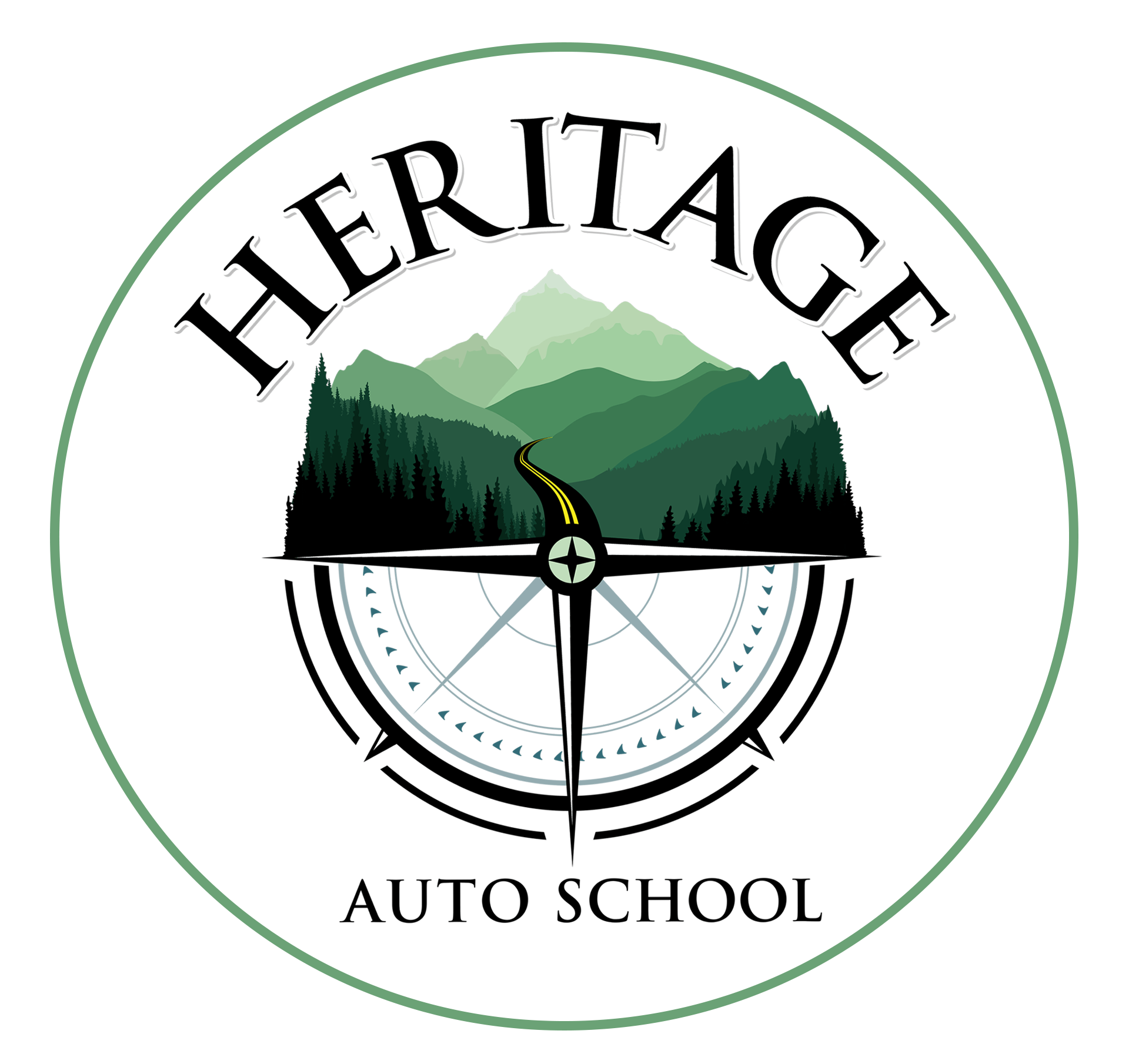 Heritage Auto School Inc. logo