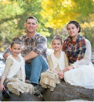 Family photo of the Diamond Cut Landscape owners showcasing the team behind the Phoenix based landscaping company