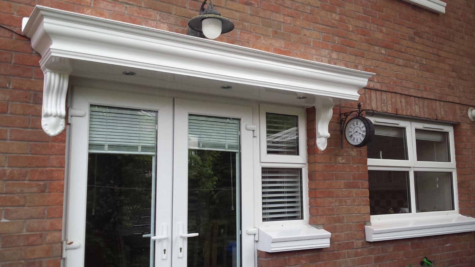 Window canopies from Belfast Canopy Company