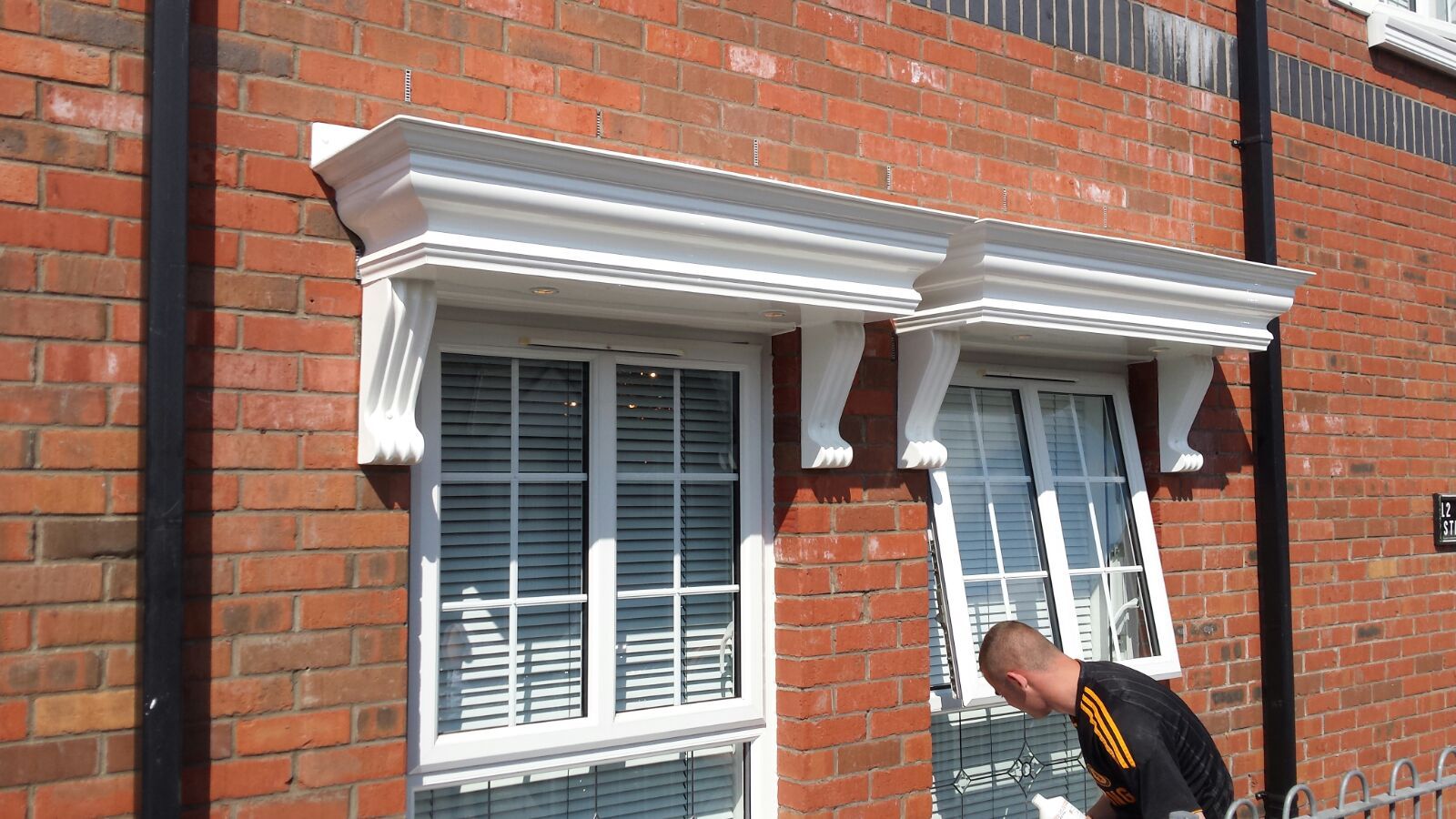 Window canopies from Belfast Canopy Company