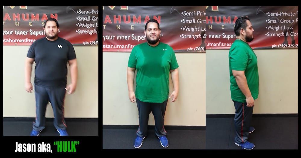Jason before and after pic. Higher Frequency Fitness