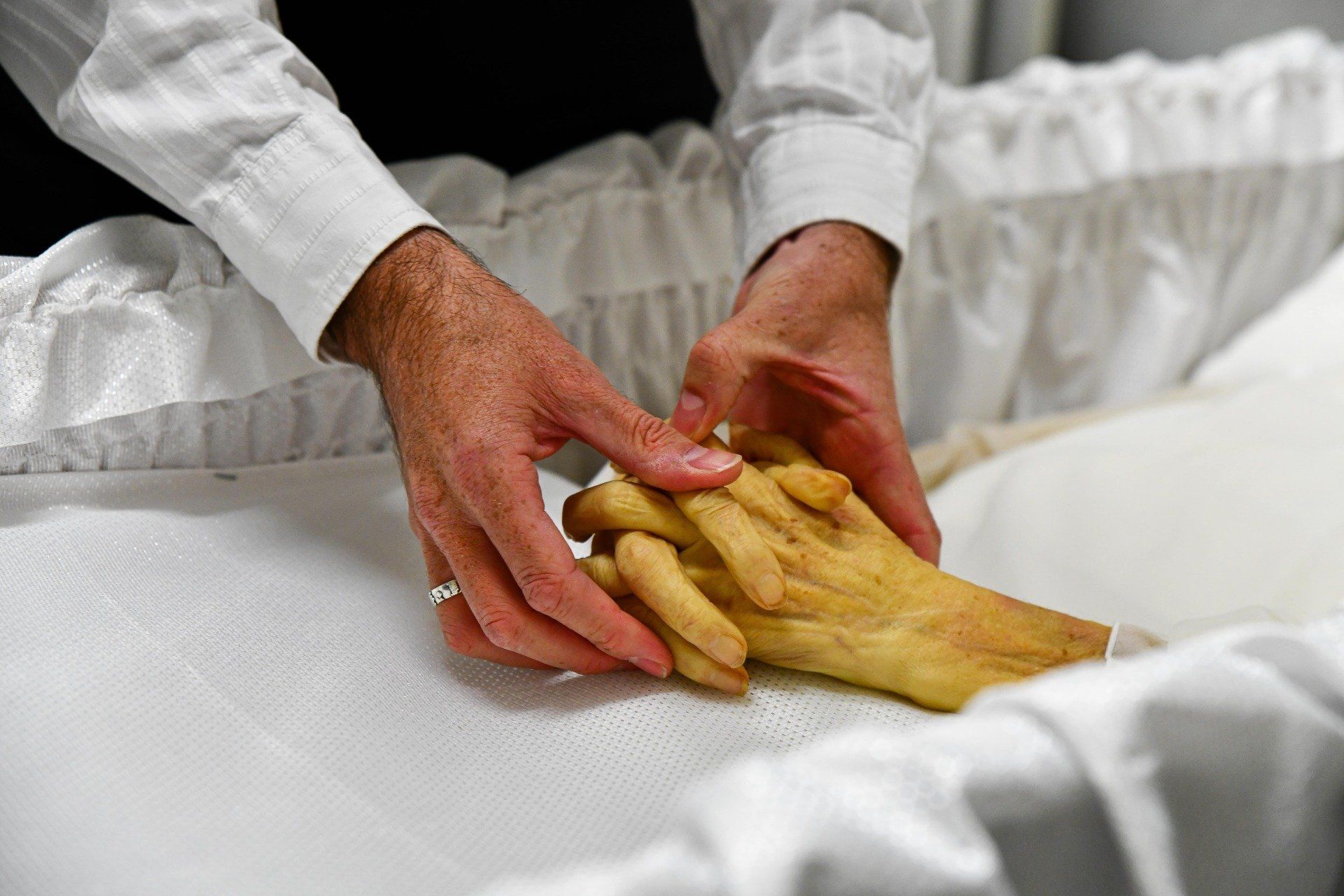 Pompes funèbres Voeffray & Fils - préparation du défunt