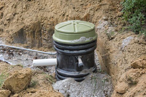 Sanitary sewer under construction — Septic in Knox,IN