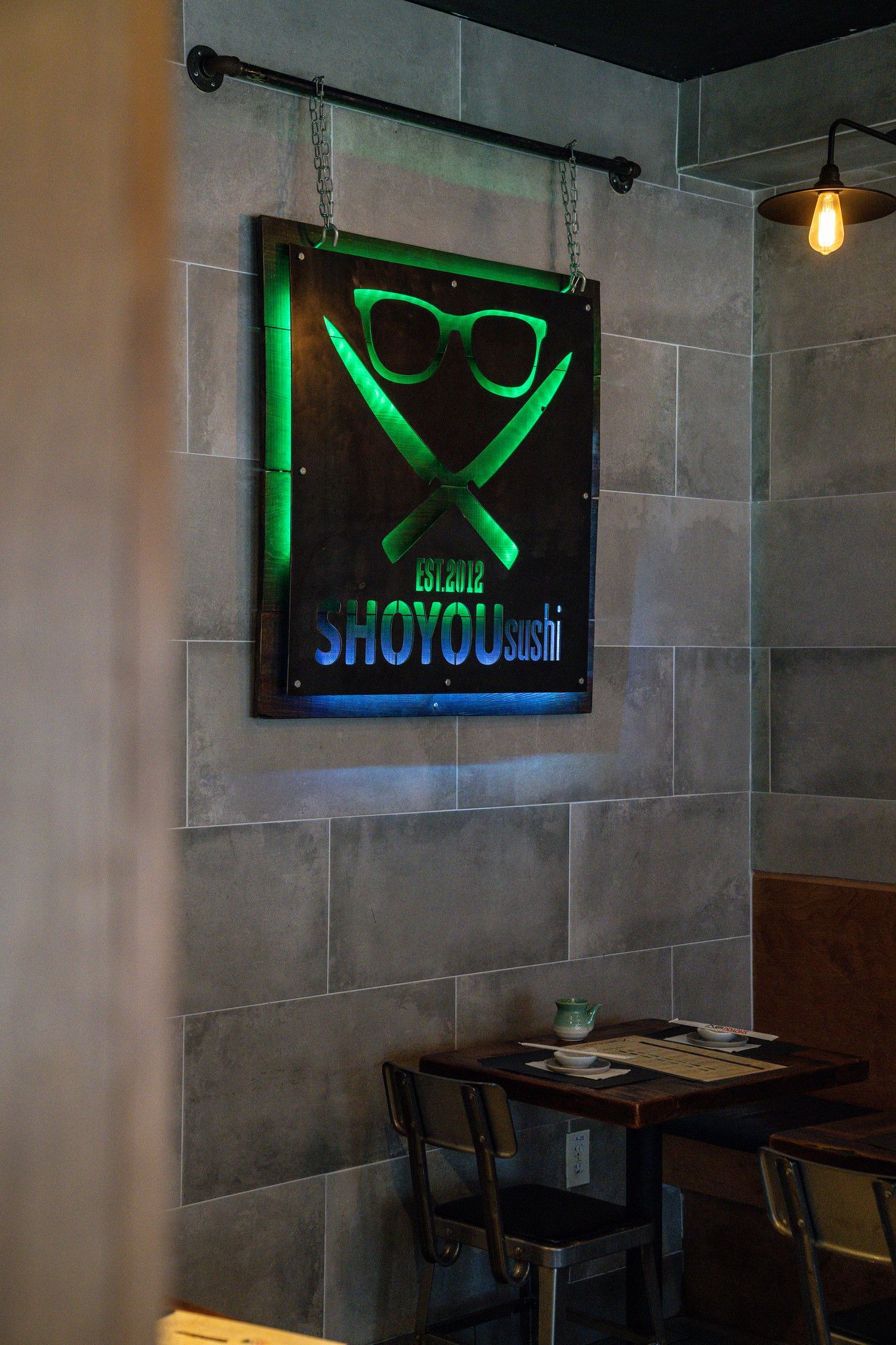 Shoyou Sushi Neon Sign